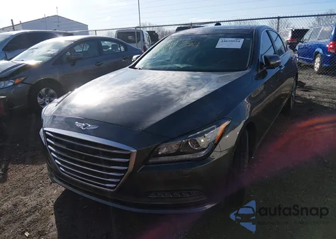 2017 Genesis G80 3.8 z USA, uszkodzony, nr VIN KMHGN4JEXHU210414